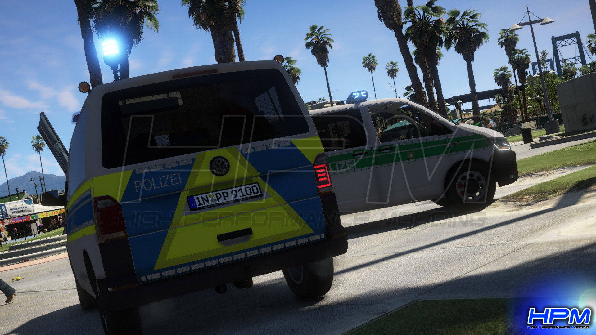 VW T6 2015 Polizei Bayern Pack [ELS] - GTA5-Mods.com